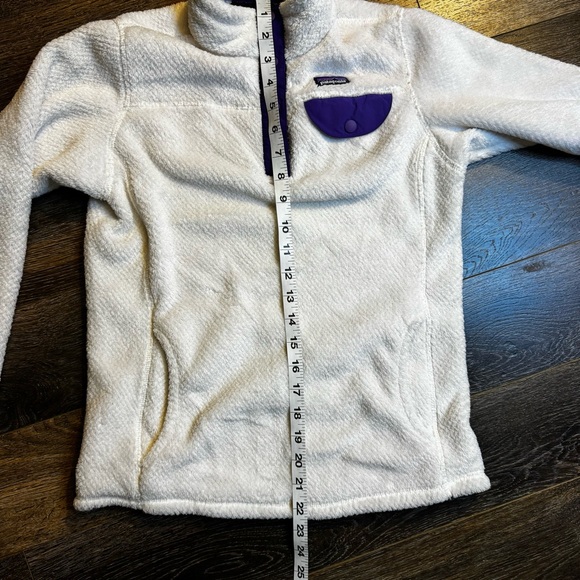 Patagonia girls synchilla winter warm thermal fleece pullover - Picture 7 of 8